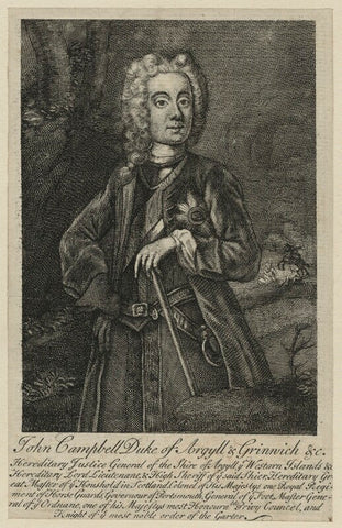 John Campbell, 2nd Duke of Argyll and Greenwich NPG D21420