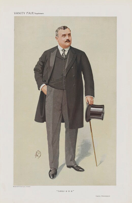 James richard hennessey ('men of the day. no. 1218. "lutteur ***"') npg d45545