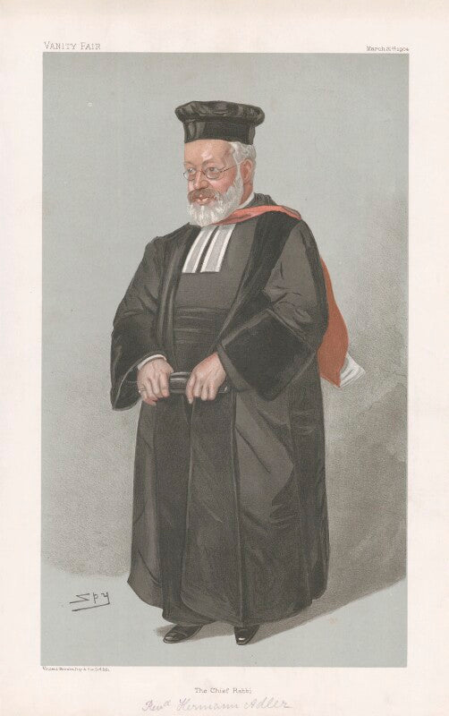 Hermann adler ('men of the day. no. 912. "the chief rabbi"') npg d45216
