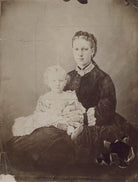 Prince Albert Victor, Duke of Clarence and Avondale; Queen Alexandra NPG x137844