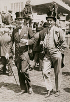 Frederick Edwin Smith, 1st Earl of Birkenhead and an unknown man NPG x194236