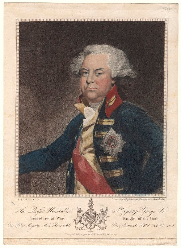 Sir george yonge, 5th bt npg d4960