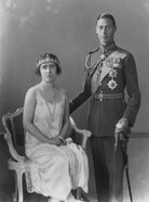 King George VI; Queen Elizabeth, the Queen Mother NPG x27988