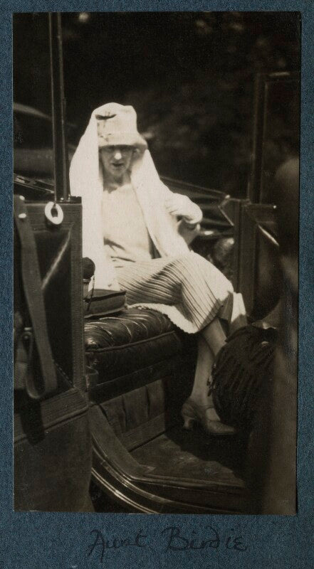 'aunt birdie' (olivia (née taylour), lady cavendish bentinck) npg ax142561