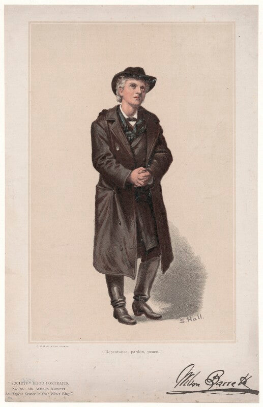 Wilson barrett (william henry barrett) as wilfred denver in 'the silver king' npg d43034