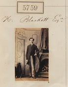 Mr H. Blackett NPG Ax55713