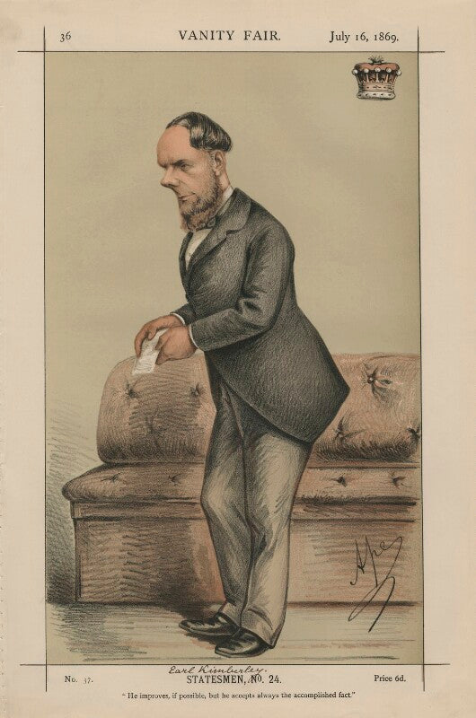 John wodehouse, 1st earl of kimberley ('statesmen, no. 24.) npg d43388