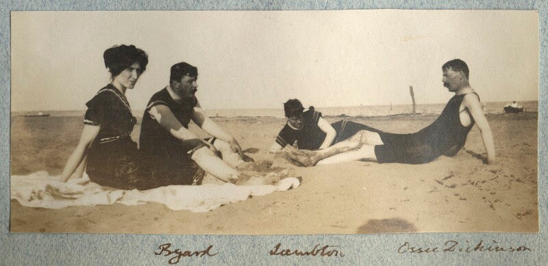 Lady ottoline morrell; theodore byard; john frederick lambton, 5th earl of durham; goldsworthy lowes dickinson npg ax140037