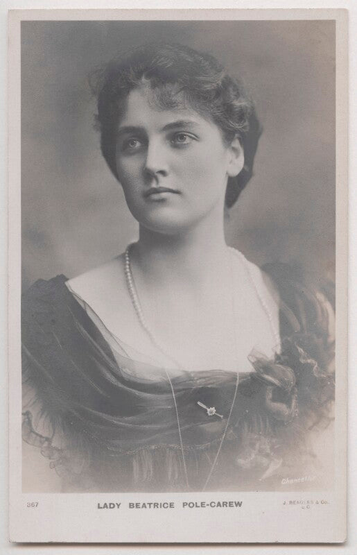 Lady beatrice frances elizabeth pole carew (née butler) npg x197836