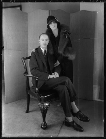 Gerald Henry Foley, 7th Baron Foley; Minoru Foley (née Greenstone), Lady Foley NPG x124358