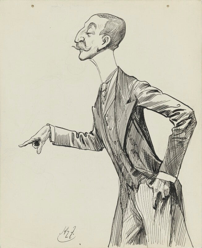 Lewis harcourt, 1st viscount harcourt npg 3389