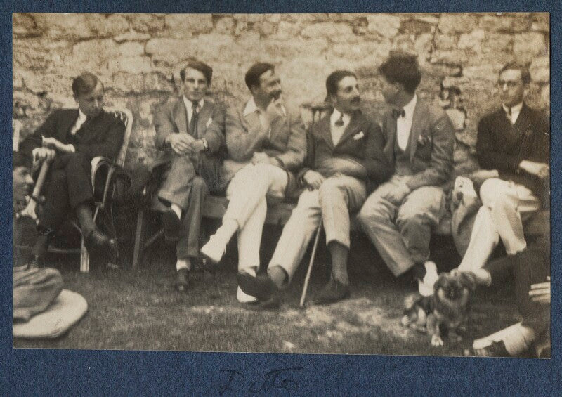 Gilbert spencer; john pilley; kyrle leng; l.p. hartley; peter ralli; bob gathorne hardy; jean de menasce npg ax141586