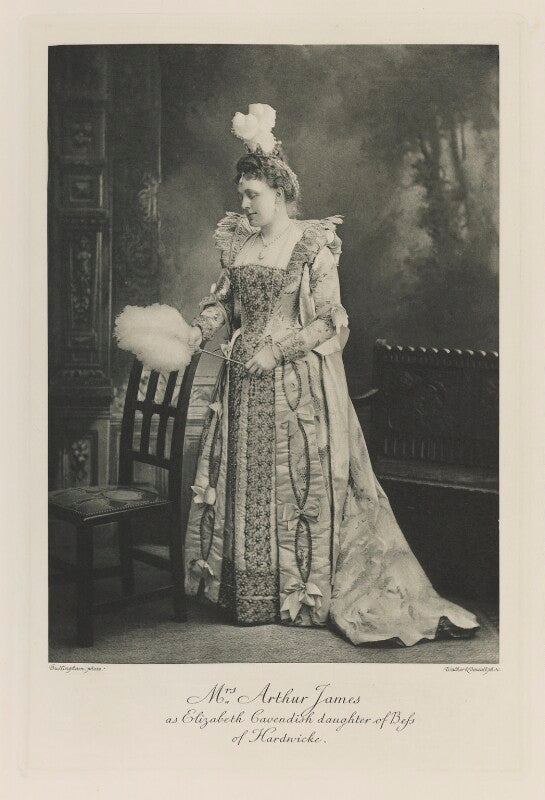 Mary venetia james (née cavendish bentinck) as elizabeth cavendish, daughter of bess of hardwick npg ax41256