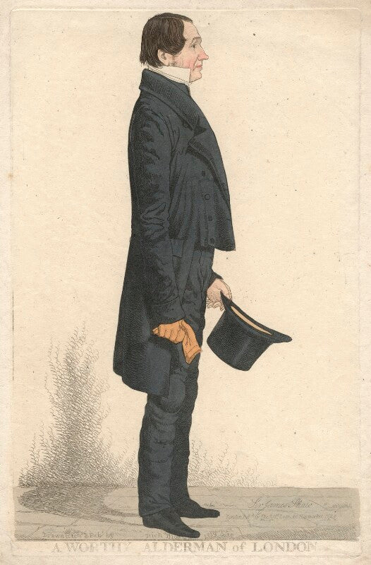 Sir james shaw ('a worthy alderman of london') npg d13508