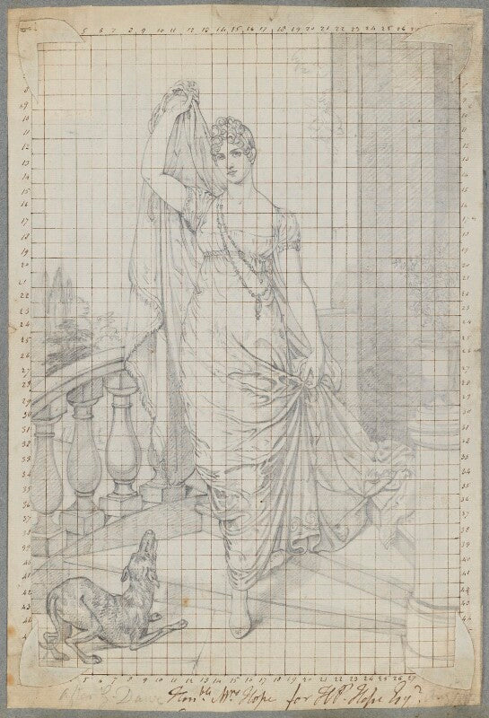 Louisa (née beresford, later hope), viscountess beresford npg d17526