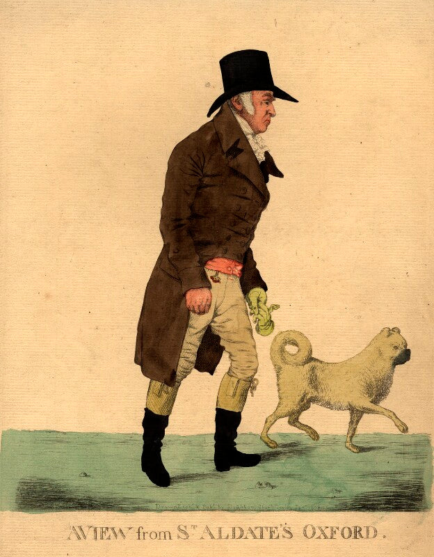 John grosvenor ('a view from st aldgate's, oxford') npg d9427