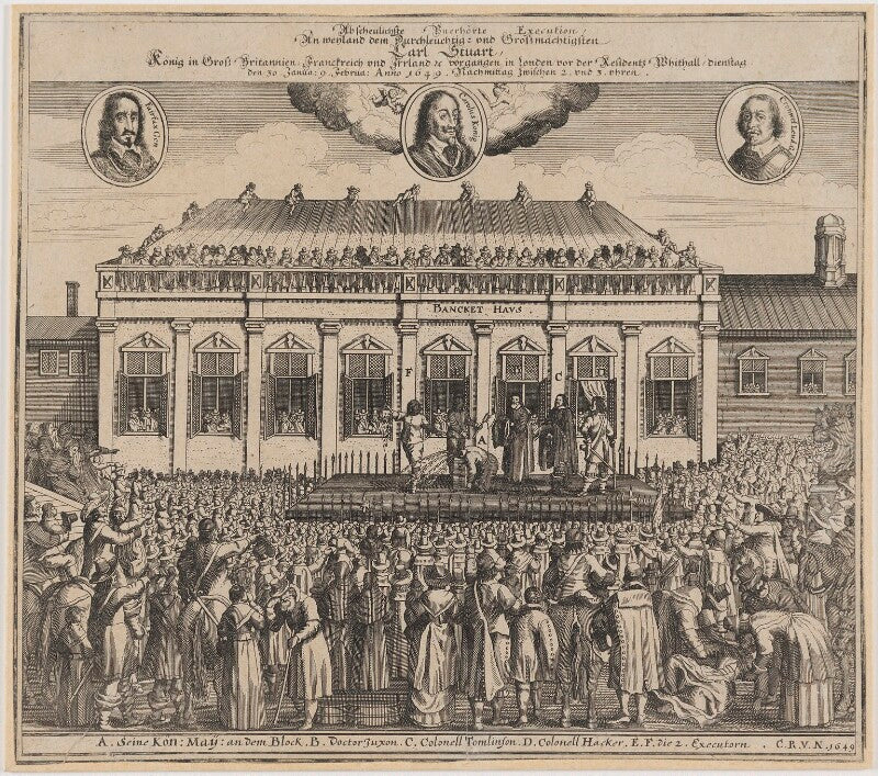 The execution of king charles i npg d1306