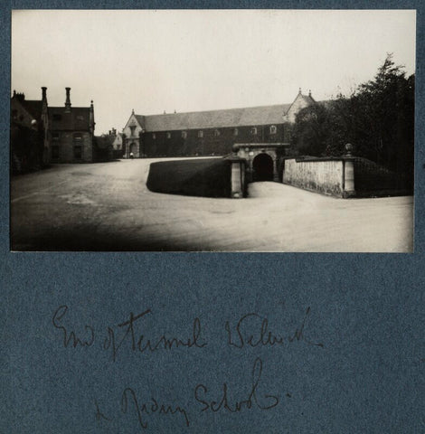 'View of tunnel leading to the riding school, Welbeck' NPG Ax142337