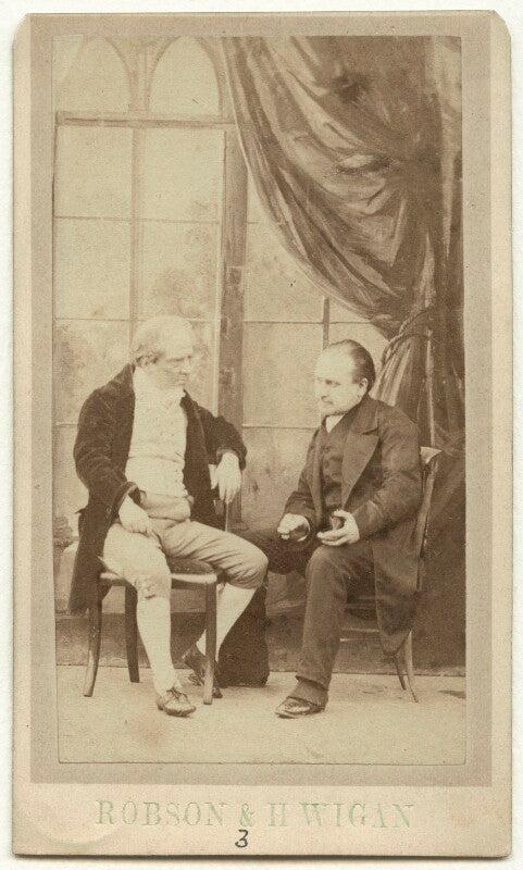 (thomas) frederick robson (né brownbill) as samson burr; horace wigan in 'the porter’s knot' npg x22078
