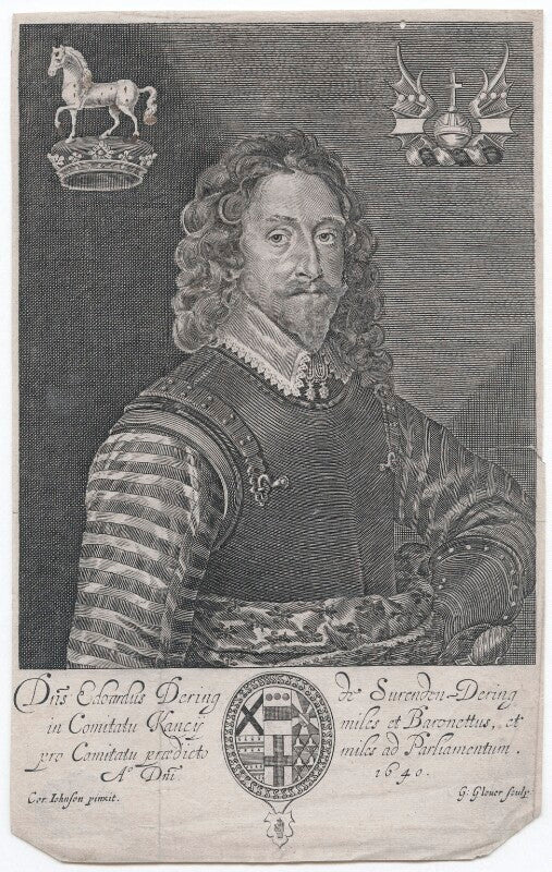 Sir edward dering, 1st bt npg d43270
