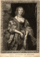 Anne Russell (née Carr), Countess of Bedford NPG D10904