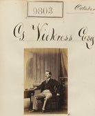 Mr G. Vickress NPG Ax59528