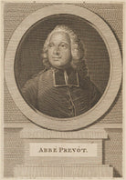 Abbé Prévost (Antoine François Prévost d'Exiles) NPG D13965
