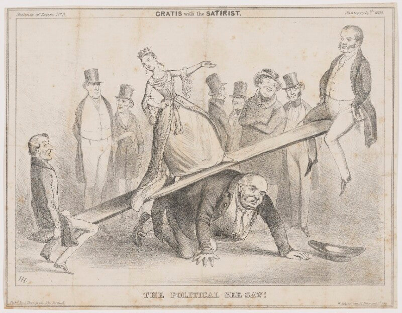 The political see saw! npg d46373