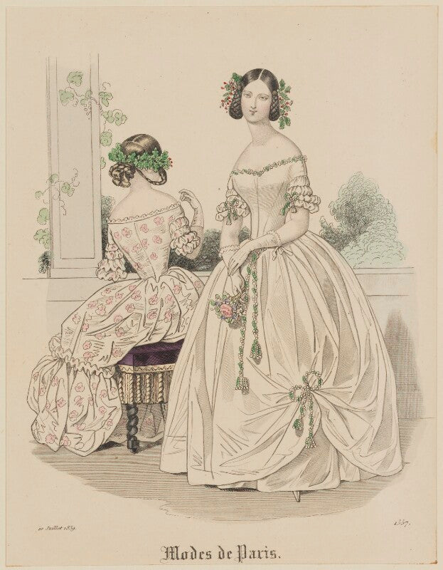 'modes de paris', 10 july 1839 npg d47811