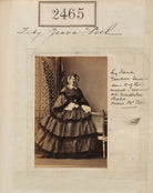 Lady Jane Peel (née Lennox) NPG Ax51854