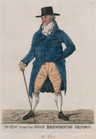 Squire Hall ('A view from the Swan Brewhouse, Oxford') NPG D10870