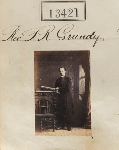 Reverend Thomas Richard Grundy NPG Ax63054