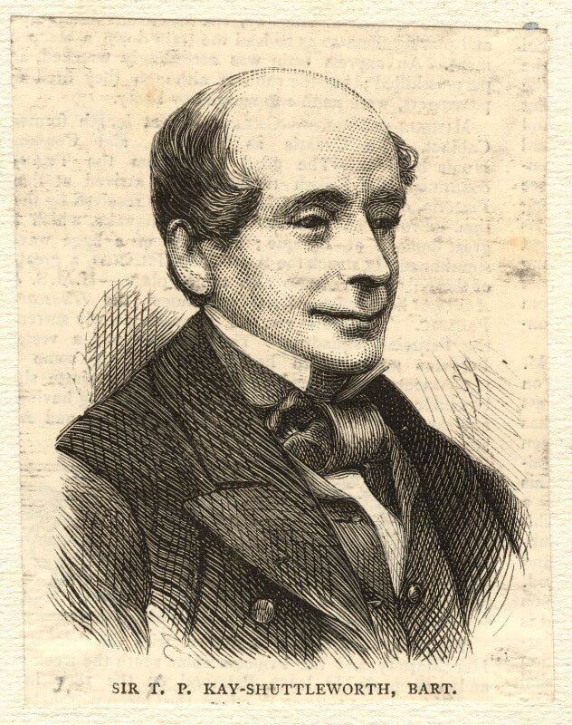 Sir james phillips kay shuttleworth, 1st bt npg d3448