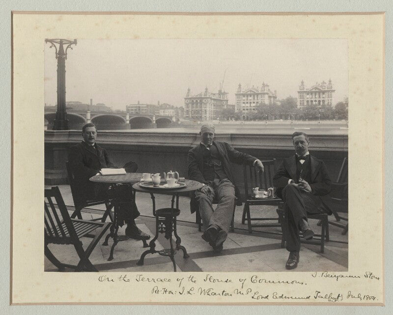 'on the terrace of the house of commons' npg x135137