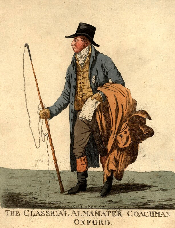 Tilleman hodgkinson bobart ('the classical almamater coachman, oxford') npg d9438