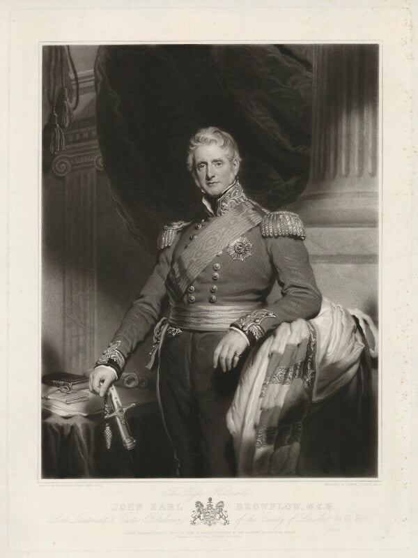 John cust, 1st earl brownlow npg d32239