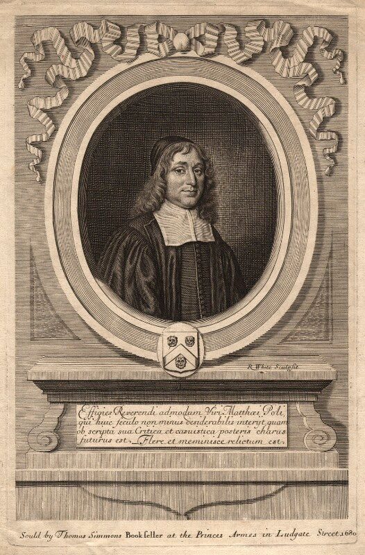 Matthew poole (pole) npg d13191