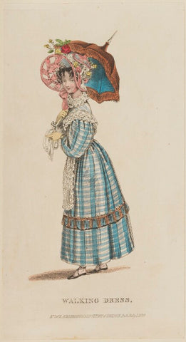 'Walking Dress', July 1829 NPG D47629