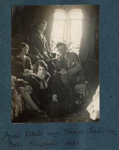 'Aunt Ethel's legs, Susan Feilding, Bob, Siegfried and me' NPG Ax142027