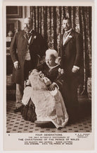 Four Generations (King Edward VII; Prince Edward, Duke of Windsor (King Edward VIII); Queen Victoria; King George V) NPG x128876