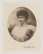 Lady Inez Charlotte Grace Fitzgerald (née Caseberd Botelier) NPG D36944