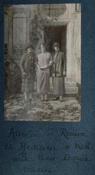 'Albertine and Renira de Heeckeren de Kell with their English cousin' NPG Ax142036