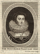 Mary Vere (née Tracy), Lady Vere NPG D28117