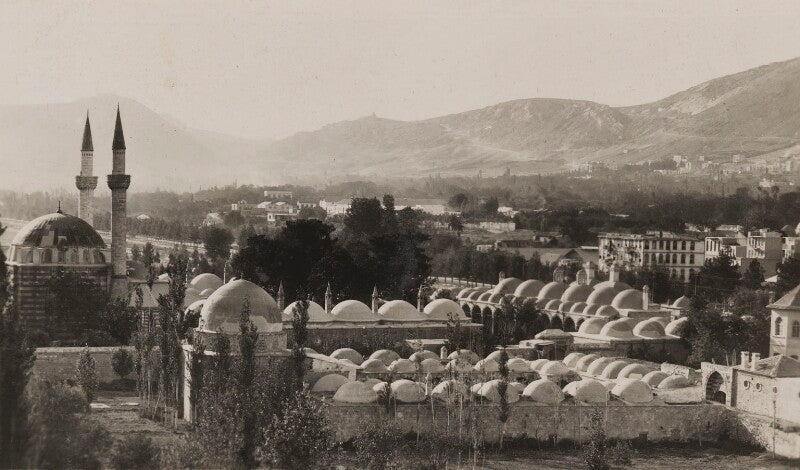 'view from the hotel looking west' (baalbek, lebanon) npg ax183228