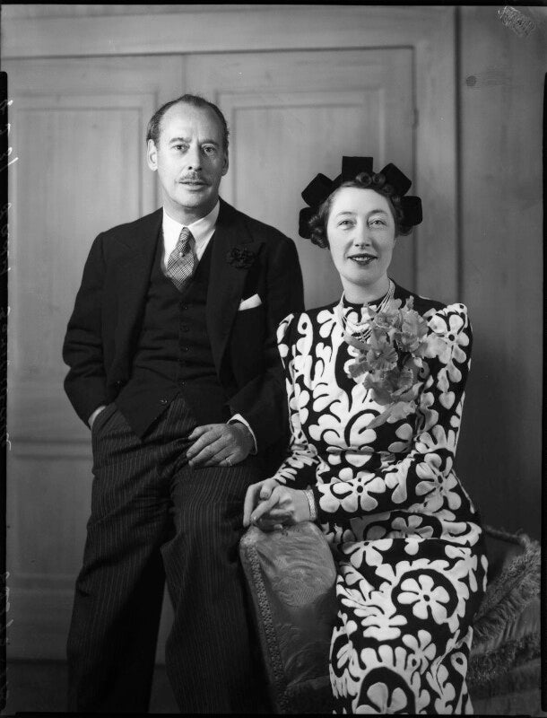 Sir william garthwaite, 1st bt; gladys (née hardy), lady garthwaite npg x152579