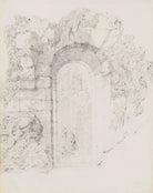 Rustic archway NPG 3944(35)