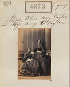 Alice Taylor; Amy Taylor NPG Ax54881