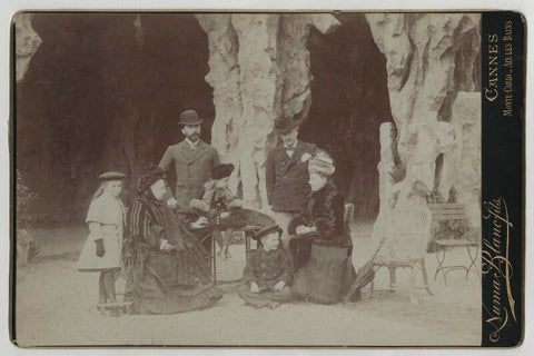 Queen Victoria on holiday with members of her family NPG x24836