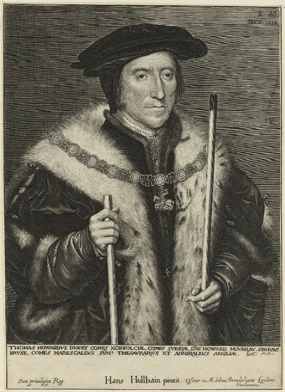 Thomas howard, 3rd duke of norfolk npg d24214