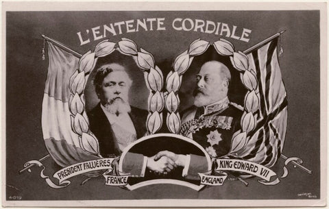 'L'Entente Cordiale' (Clément Armand Fallières; King Edward VII) NPG x196927